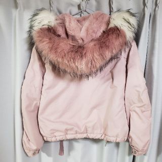 ベルシュカ(Bershka)のBershka ピンク アウター 1度着用(ブルゾン)