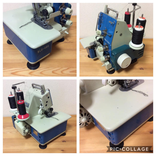 ベビーロック ロックミシン babylock BL3-406 1本針3本糸 中古の通販