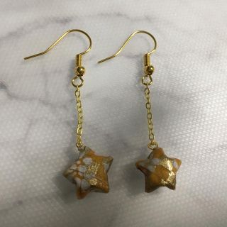 ピアス　和紙　ハンドメイド　(ピアス)