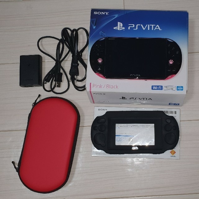 定番のお歳暮 - Vita PlayStation [購入者決定]ps +メモリカード16GB 2000 Wi-fiモデル vita 携帯用ゲーム機本体