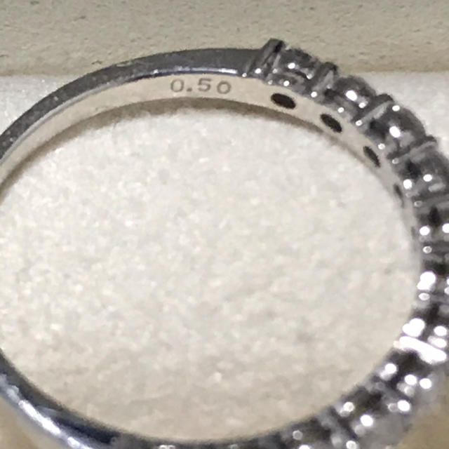 PT900ダイヤモンドリング レディースのアクセサリー(リング(指輪))の商品写真