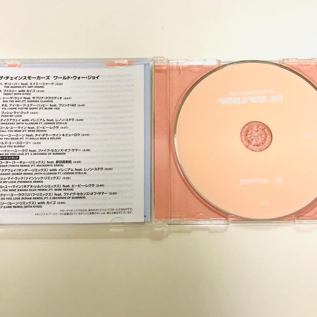 the chainsmokers WORLD WAR JOY       国内版 エンタメ/ホビーのCD(ポップス/ロック(洋楽))の商品写真