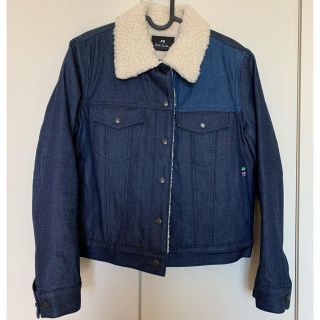 ポールスミス(Paul Smith)のポールスミス　ボア　ボア襟　デニムジャケット　Gジャン(ブルゾン)