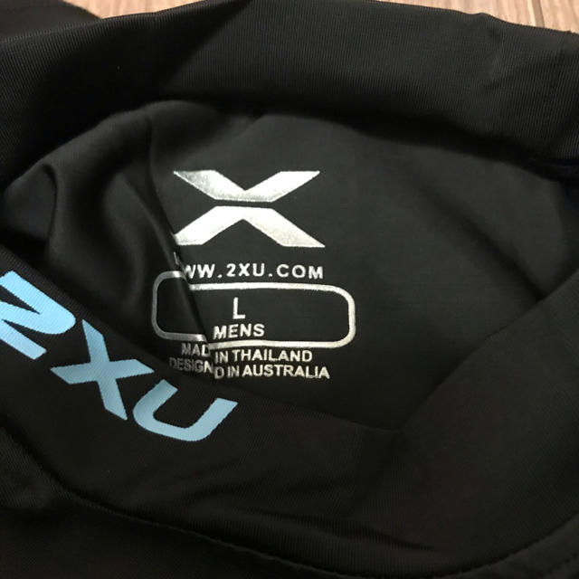 2XU(ツータイムズユー)の2XU  メンズ ロングスリーブ Lサイズ blue メンズのトップス(Tシャツ/カットソー(七分/長袖))の商品写真