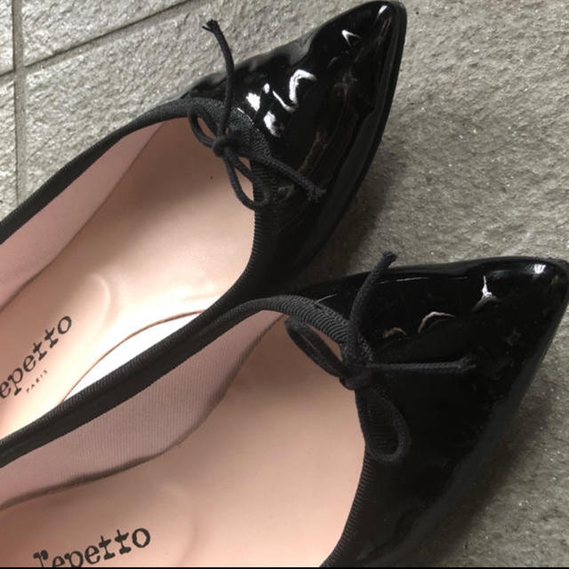 repetto(レペット)のレペット バレエ シューズ　ブリジット　エナメル　35 レディースの靴/シューズ(バレエシューズ)の商品写真