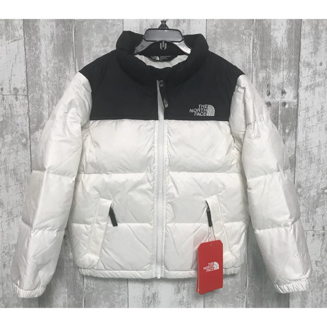 THE NORTH FACE(ザノースフェイス)のSALE【新品】ノースフェイス ヌプシ GOOSE DOWN ダウンジャケット キッズ/ベビー/マタニティのキッズ服男の子用(90cm~)(ジャケット/上着)の商品写真