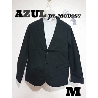 アズールバイマウジー(AZUL by moussy)のAZUL by moussy ストレッチポプリンテイラードジャケット(テーラードジャケット)