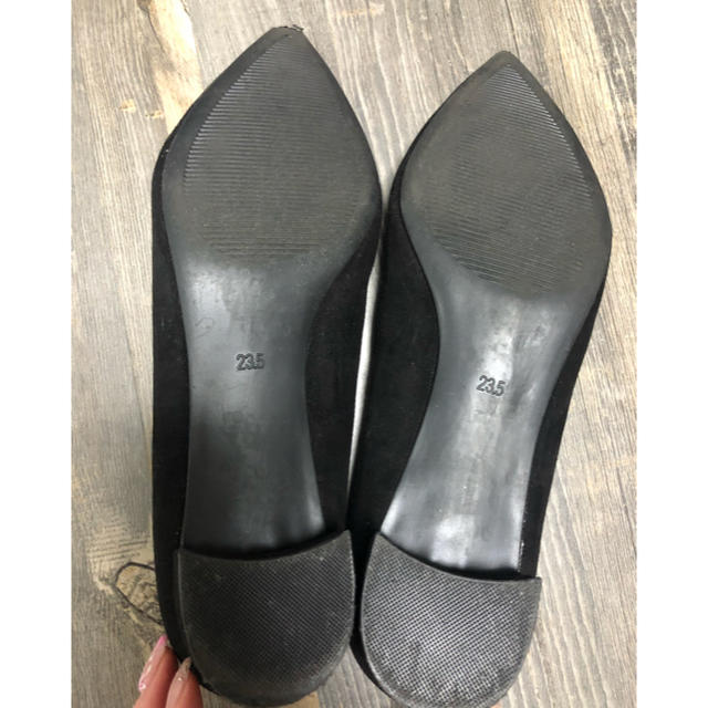 GU(ジーユー)の一度履きGU♡マシュマロローヒールパンプス23.5 レディースの靴/シューズ(ハイヒール/パンプス)の商品写真