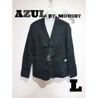 アズールバイマウジー(AZUL by moussy)のAZUL by moussy サテンストレッチテイラード ジャケット(テーラードジャケット)