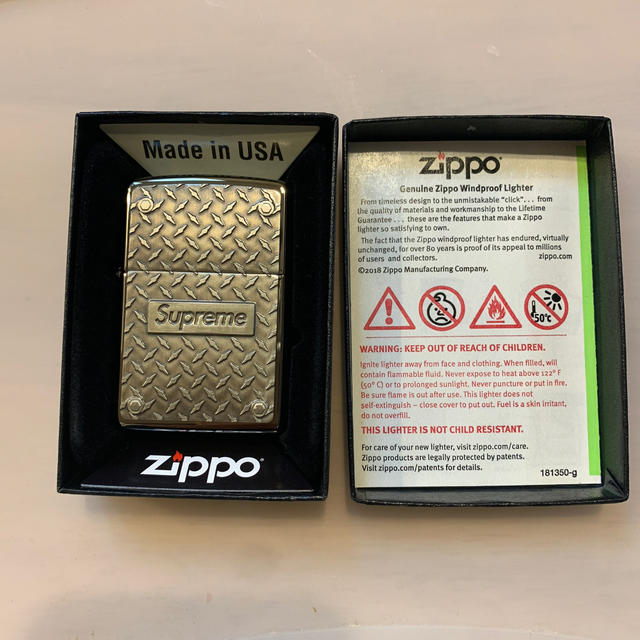 SS19 Supreme Zippo