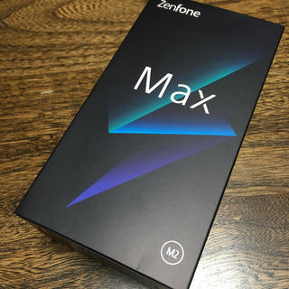 エイスース(ASUS)の新品未開封 ZenFone Max (M2) スペースブルー(スマートフォン本体)