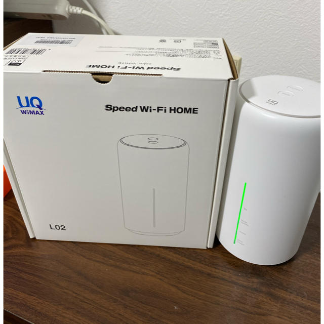 UQ WiMAX SPEED Wi-Fi HOME L02　箱付きPC/タブレット