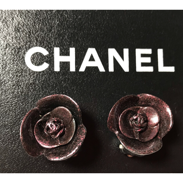 CHANEL シャネル　カメリア　イヤリング