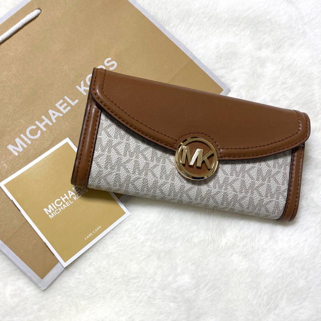 Michael Kors(マイケルコース)の新品　Michael Kors マイケルコース 長財布 レディースのファッション小物(財布)の商品写真