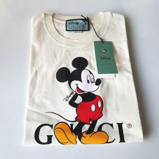 グッチ(Gucci)の新品】GUCCI グッチDisney mickey コラボ　Ｔシャツ　サイズS　(Tシャツ/カットソー(半袖/袖なし))