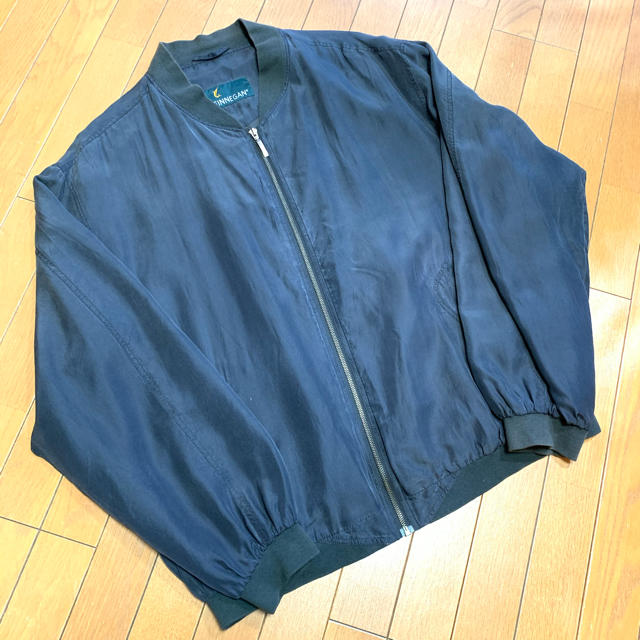 ZARA(ザラ)のオーバーサイズシルクブルゾン メンズのジャケット/アウター(ブルゾン)の商品写真