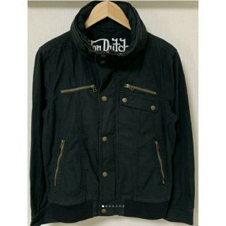 ボンダッチ(Von Dutch)のVON DUTCH   古着　状態良好　ジャケット　ライダース　ブラック系(ブルゾン)