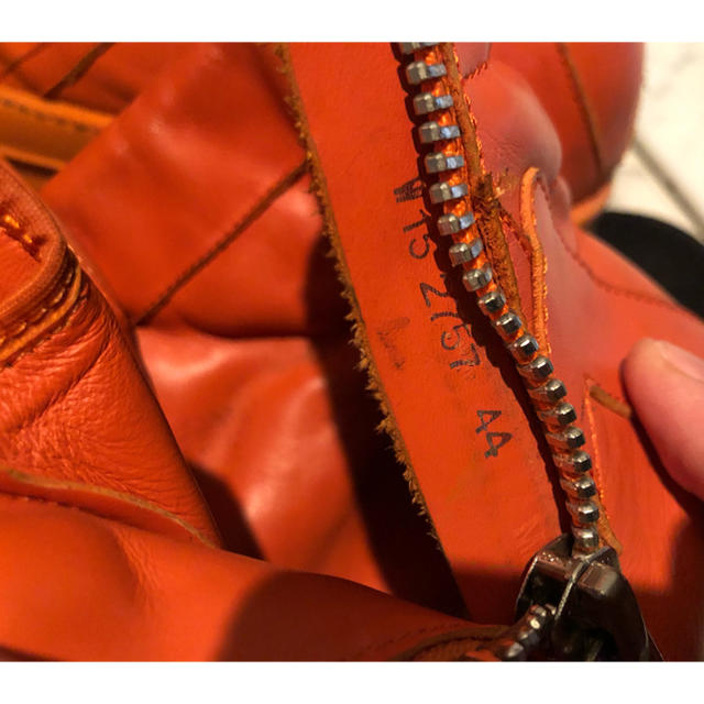 Rick Owens(リックオウエンス)のrickowens  リックオウエンス  geobasket orange メンズの靴/シューズ(スニーカー)の商品写真