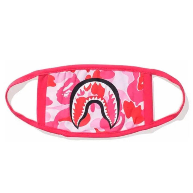 BAPE ABC Camo Shark Mask Pink