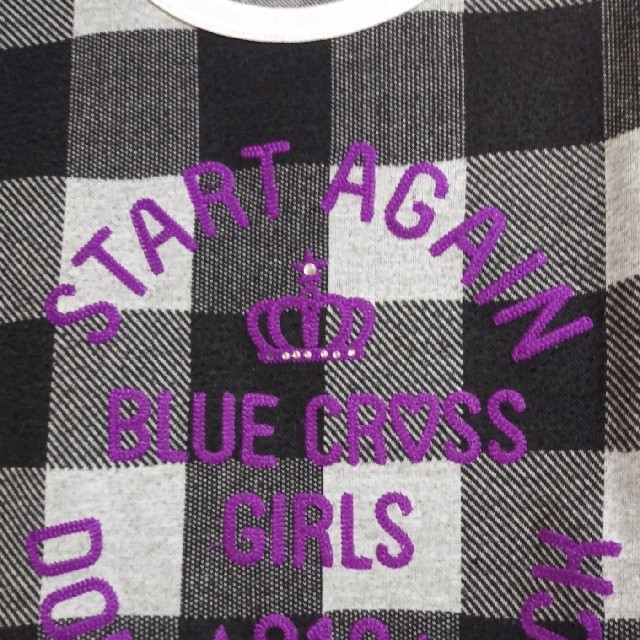 bluecross(ブルークロス)の長袖Tシャツ キッズ/ベビー/マタニティのキッズ服女の子用(90cm~)(Tシャツ/カットソー)の商品写真