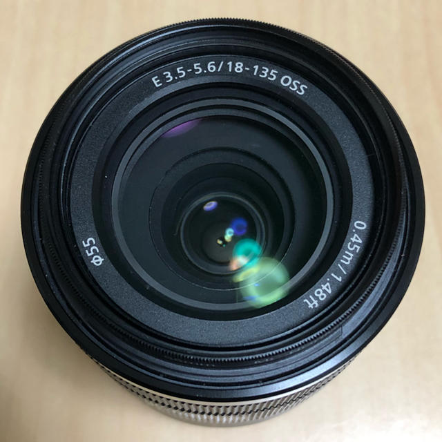 SONY(ソニー)の【美品】SEL18135 E18-135mm F3.5-5.6 OSS スマホ/家電/カメラのカメラ(レンズ(ズーム))の商品写真