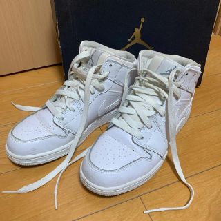 ナイキ(NIKE)のAIR JORDAN 1 MID BG  NIKE(スニーカー)