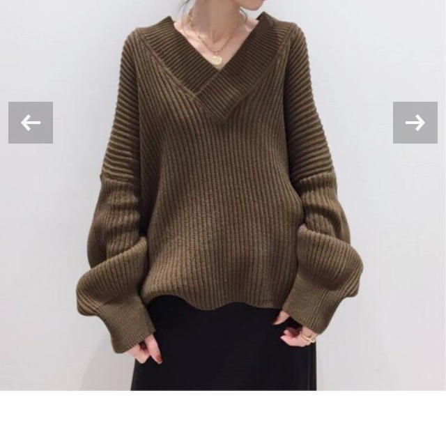 L'Appartement 【TWINS FLORENCE】VNECK KNIT