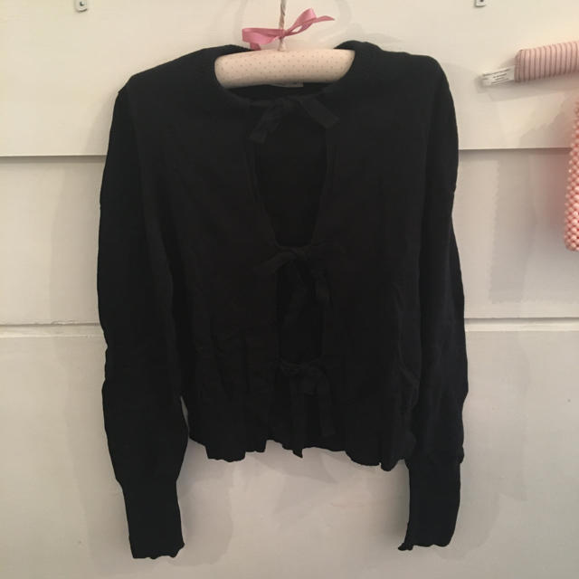 PRADA(プラダ)のPRADA ribbon cardigan. レディースのトップス(カーディガン)の商品写真