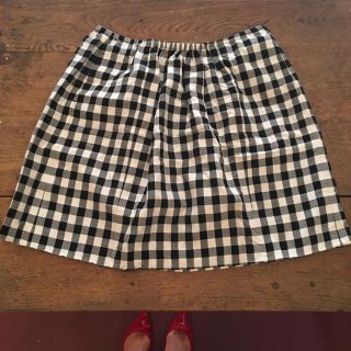 ドゥロワー(Drawer)のDrawer check skirt.(ミニスカート)