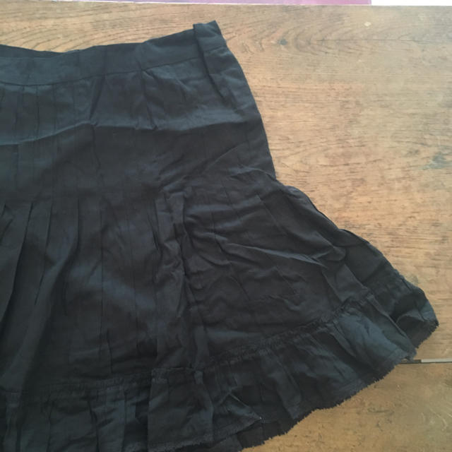 ISABEL MARANT black race skirt.