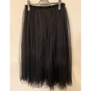 コムデギャルソン(COMME des GARCONS)の今期＊新品＊コムコムチュールスカート＊大人気(ロングスカート)