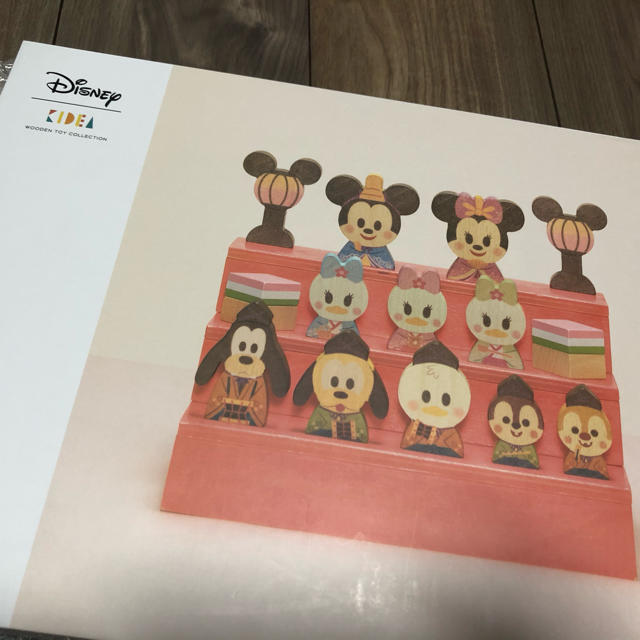 Disney(ディズニー)のkidea ひなまつり  キッズ/ベビー/マタニティのおもちゃ(積み木/ブロック)の商品写真