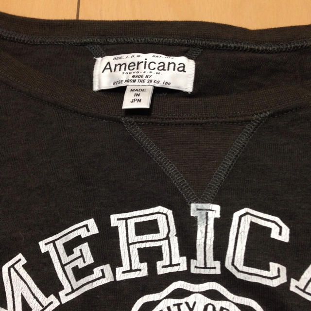 AMERICANA(アメリカーナ)のAmericanaスウェット レディースのトップス(Tシャツ(長袖/七分))の商品写真