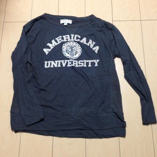 アメリカーナ(AMERICANA)のAmericanaスウェット(Tシャツ(長袖/七分))