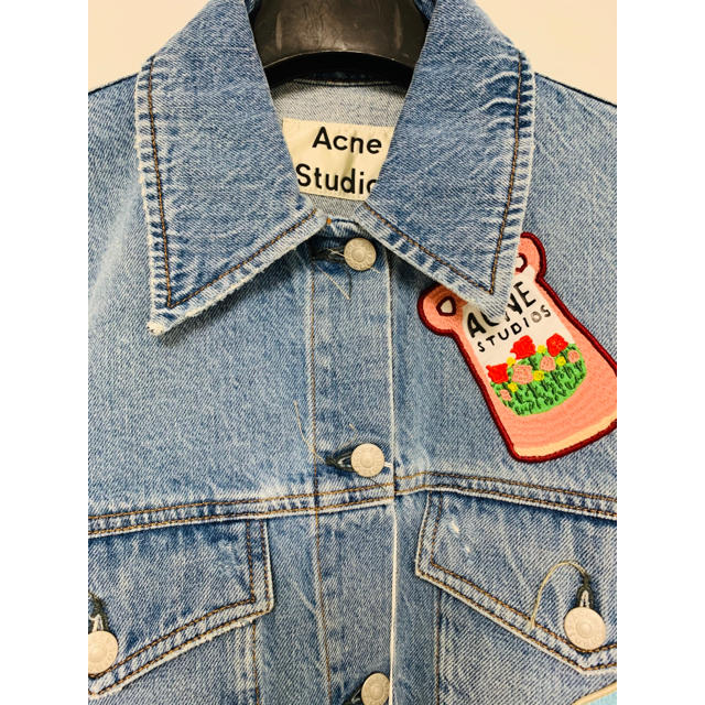 ACNE(アクネ)のsoni様専用Acne Studios アクネ☆コラボ デニム シャツジャケット レディースのジャケット/アウター(Gジャン/デニムジャケット)の商品写真