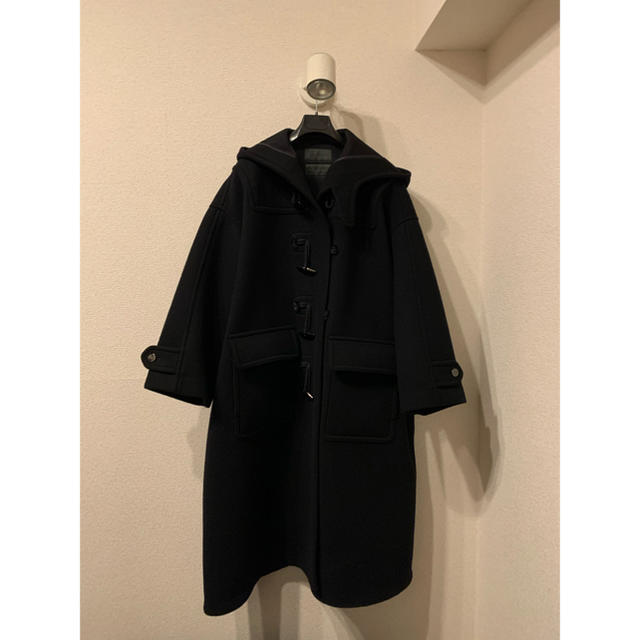 fumito ganryu 19aw オーバーサイズダッフルコート ブラック fumito ganryu 19aw オーバーサイズダッフルコート ブラック