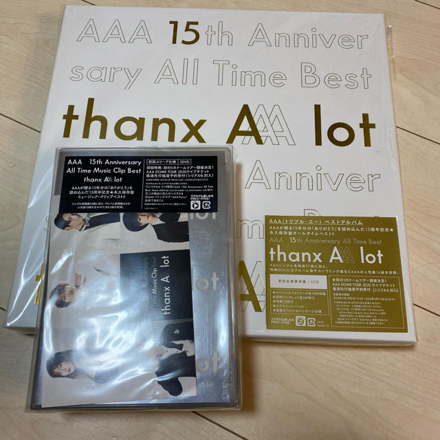 AAA 10th anniversary ライブDVD レア トリプルエー 恋音 - アート