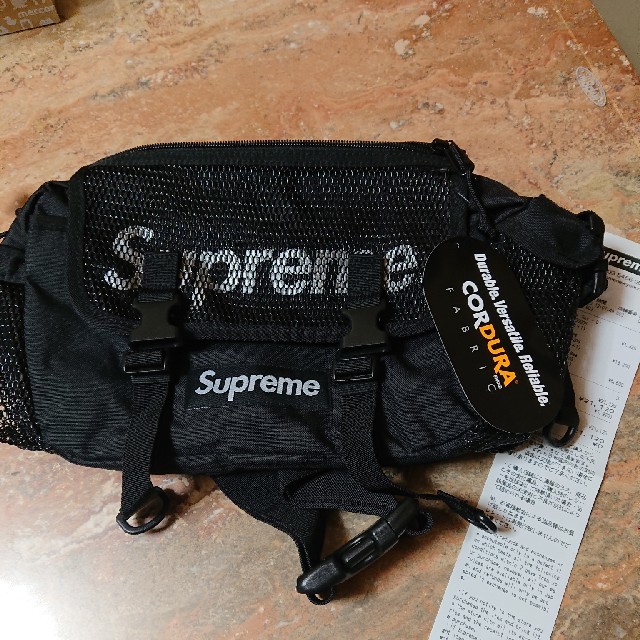 高い品質 week1 supreme20ss - Supreme Waist 送込 ウエストバック 黒 Bag ウエストポーチ