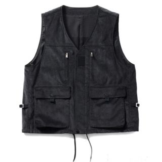 ステュディオス(STUDIOUS)のName. CORDUROY UTILITY VEST BLACK 1(ベスト)