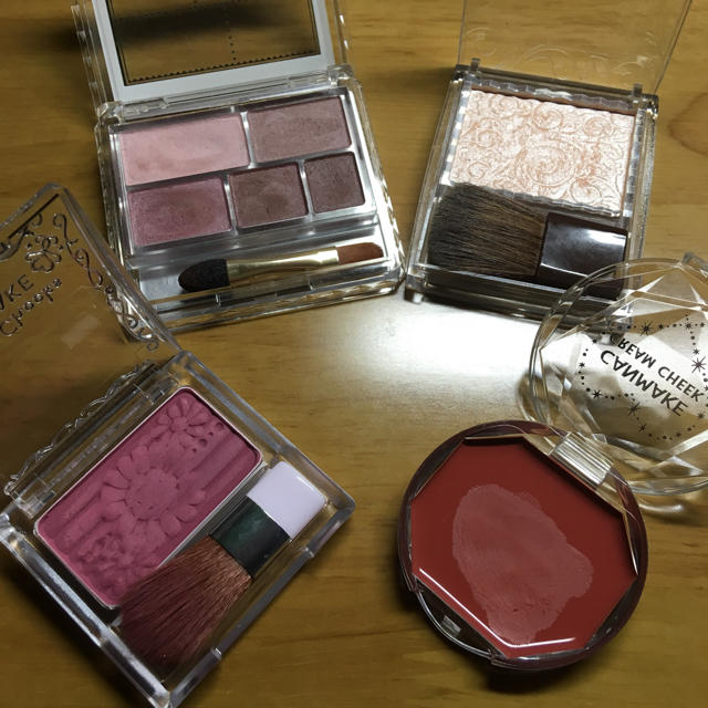 CANMAKE(キャンメイク)のCANMAKE &CEZANNE 4点セット コスメ/美容のベースメイク/化粧品(その他)の商品写真