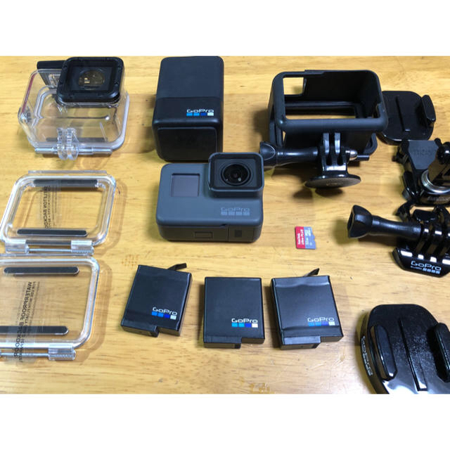 美品！GoPro5とその他アクセサリー