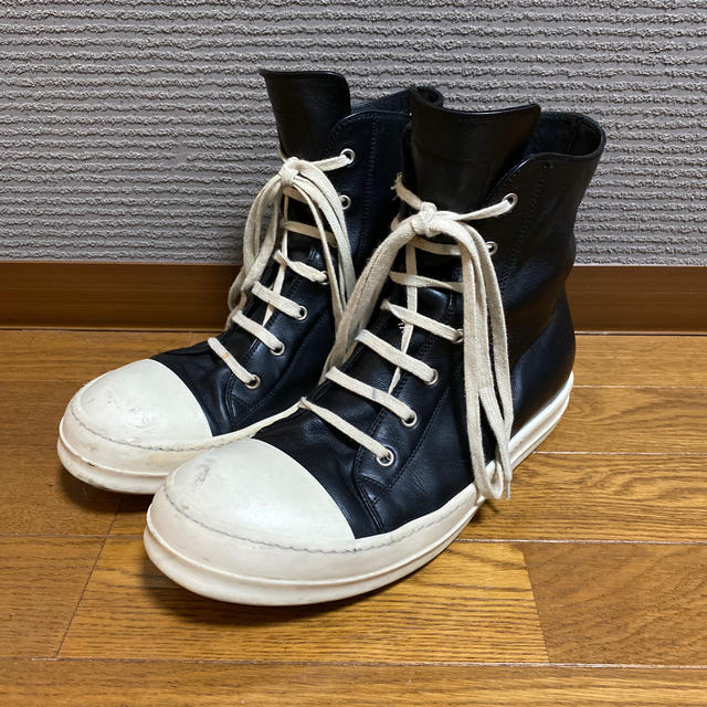 Rick Owens(リックオウエンス)のrick owens ラモーンズ　drkshdw メンズの靴/シューズ(スニーカー)の商品写真