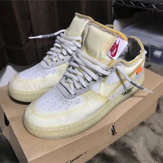 オフホワイト(OFF-WHITE)のThe Ten Off White NikeAir Force 1 26.5cm(スニーカー)