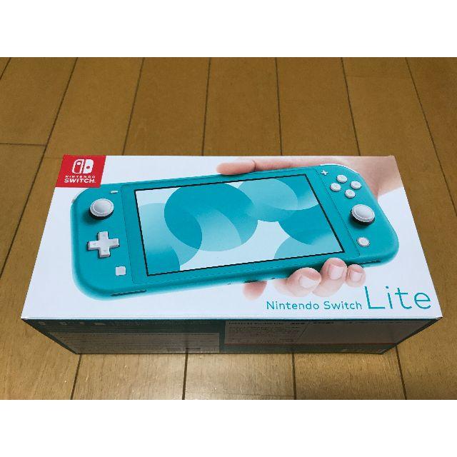 任天堂 スイッチ ライト ターコイズ 新品未開封ゲームソフト/ゲーム機本体