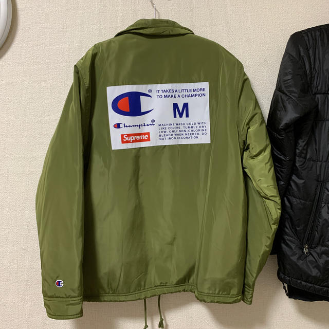 supreme✖️champion label coach jacket 【絶品】 64.0%OFF www.gold ...