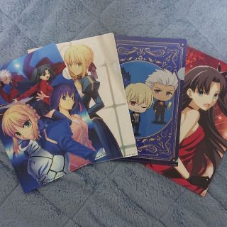 なか卯　Fate クリアファイル 4枚セット(クリアファイル)