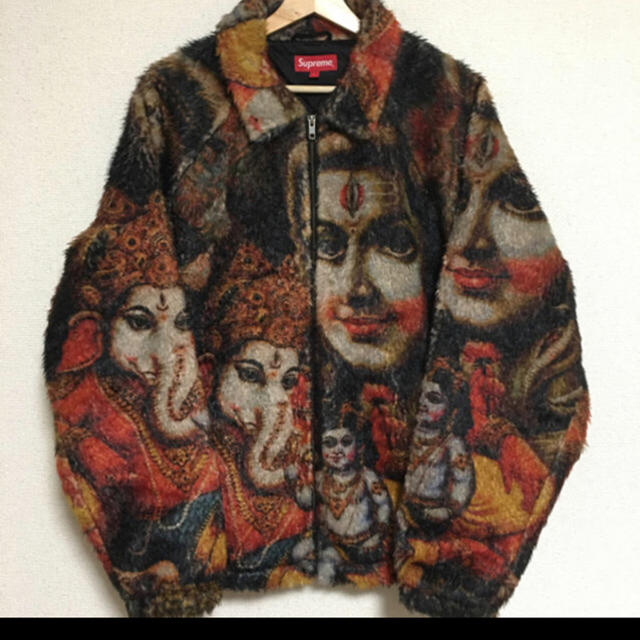 supreme Ganesh Faux Fur Jacket