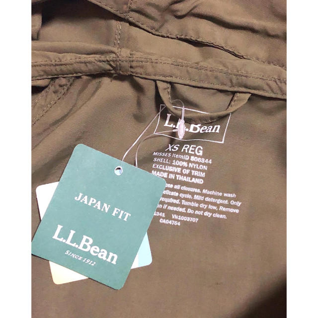 L.L.Bean(エルエルビーン)の新品　llbean パーカー　ジャケット　レディース　ノースフェイス　パタゴニア レディースのジャケット/アウター(ナイロンジャケット)の商品写真