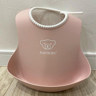 ベビービョルン(BABYBJORN)の【値下げ中】BABY BJORN ベビービョルン　お食事スタイ(お食事エプロン)