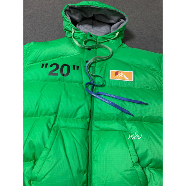 最終値下げ【 OFF-WHITE 】ZIPPED PUFFER ダウンジャケット